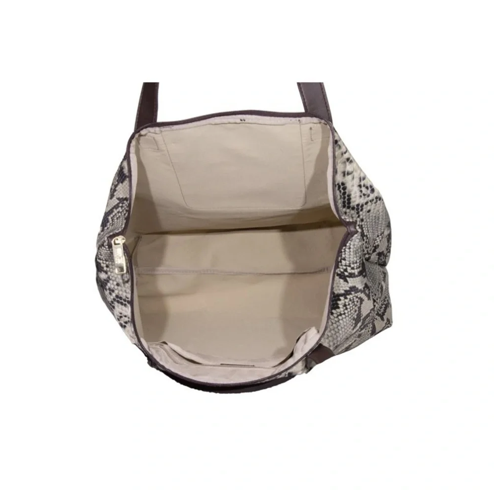 Cavalli Class Large Nylon Tote In Python - Picture 3 of 8